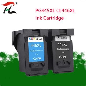 PG-445 CL-446 PG445 CL 446 Kompatibilné PG445XL 445XL ink cartridge pre Canon PIXMA MG 2440 2540 2940 MX494 IP2840 tlačiareň