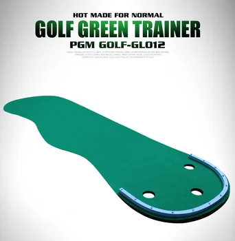 PGM Mini Golfové Putting Green Ziskové Golf Praxe Tréner Mat Prax Deka Golf Nastaviť učebné Pomôcky Nástroj D0894