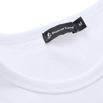 Pioneer Tábor Pack 2 podpora krátky rukáv t-shirt mužov značky oblečenie letné pevné tričko muž bežné Tees ZH209001