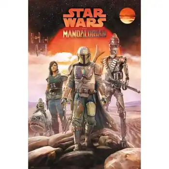Plagát Star Wars Mandalorian Posádky