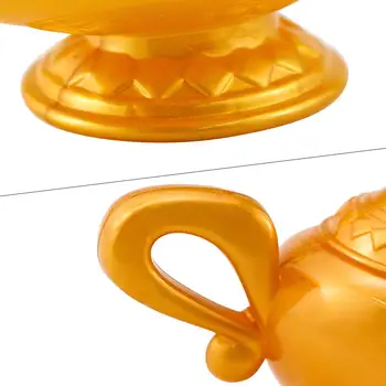 Plastové Aladdin Genie Lampa Halloween Dekorácie Cosplay Kostým Party Láskavosti Maškarný Rekvizity Figúrky & Miniatúry Dekorácie