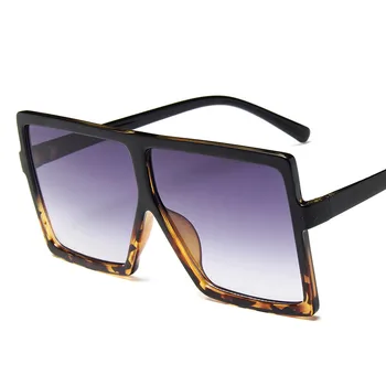 Plastové Nadrozmerné Ženy slnečné Okuliare Námestie Značky Dizajnér Veľké Rámom slnečné Okuliare Pre Ženy UV400 Okuliare na Slnko oculos masculino