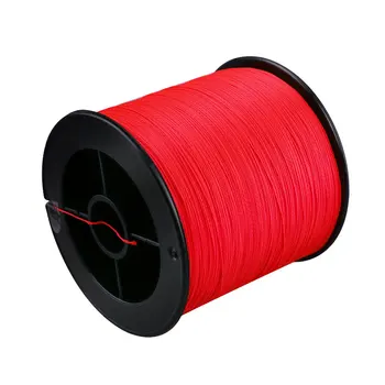 Pletená drôt vlasec 4 Strand 500M 1000M super Červená farba, nikdy prísť off 2 4 6 8 100LBS 0.06 0.08 mm mm 0,1 mm 0.55 mm morské