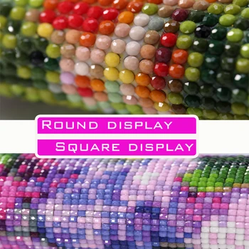 Plné Námestia/round-Diamond 5D DIY Diamond Maľovanie Lesbické Výšivky Cross Stitch Drahokamu Mozaiky Domova