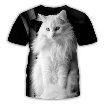 PLstar Vesmíru Pizza cat T-shirt Muži Ženy Zviera 3D T Shirt zábavné Oblečenie Letné Krátke Rukávy Priedušné Tričko Plus Veľkosť