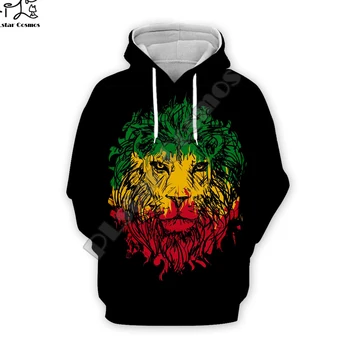 PLstar Vesmíru Reggae Spevák hip-hop Legenda Bob Marley Zábavné NewFashion Streetwear 3DPrint Zips/Mikiny/Mikiny/Bunda A-5