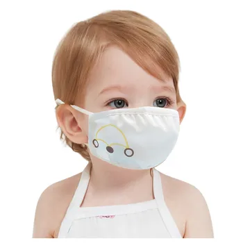 PM2.5 Chlapec Dievča Bavlna Dieťa Maska Opakovane Deti Úst Maske 4 Vrstvy Masku Na Tvár Prachom Dôkaz 0-2 Rok Maske Filter Maska