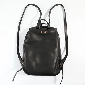 PNDME módne bežné pravej kože dámy batoh návrhár luxusných prírodnej mäkkej hovädzej kože žien víkend vonkajšie cestovné bagpack