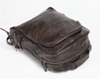 PNDME módne vintage originálne kožené pánske batoh business luxusné skutočné cowhide notebook batoh cestovné veľkú kapacitu bookbag