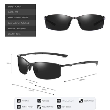 Polarizované slnečné Okuliare pre Mužov/Ženy,Módny Dizajn Kovovým Rámom Slnečné Okuliare UV400 Muž Okuliare Veľkoobchod