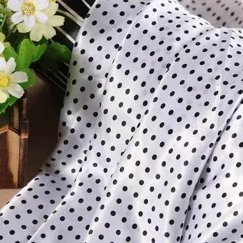 Polyester satin fabricTwist Krajinný Obraz Vzor Módne Oblečenie Tričko Šaty saténové látky