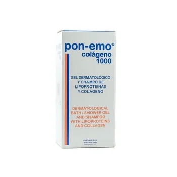 Pon-Emo kolagénu, vlasy šampón, bielkovín & kolagénu šampón, Gél, 1 L, citlivú pokožku a vlasy starostlivosť o liečbe