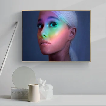 Populárny Spevák Ariana Grande Plagáty A Výtlačkov Foto Wall Art Plátno Obrázky Pre Domáce Dizajn Spálne Chambre Fille Dekorácie