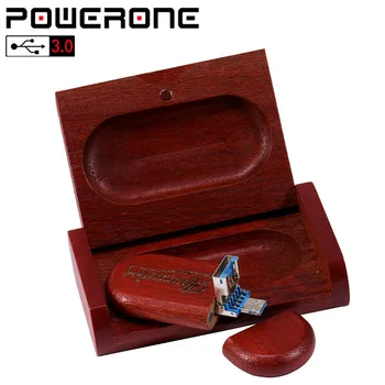 POWERONE 2 v 1 OTG USB 3.0 Flash Disk pen drive 64 GB 32 GB, 16 GB 4 GB Kapacitou, U Diskov USB Pero Disk Smart Phone Memory Stick