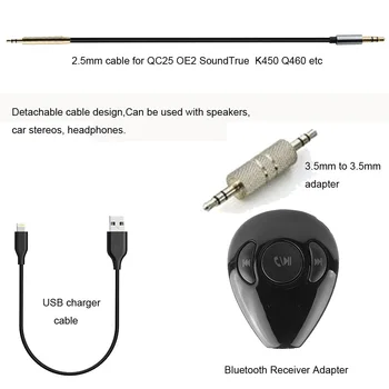 Poyatu Adaptér Bluetooth Prijímač pre Sennheiser Hybnosť a Impulz 2.0 On-ear-Over-ear Slúchadlá Bezdrôtové Aktualizácie Kábel