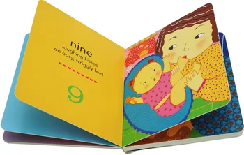 Počítanie Bozky anglický Obrázkové Knihy Počet Príbuzných Detí, Rada Knihy Karen Katz Príbeh Knihy, Vzdelávacie Hračky pre Deti,