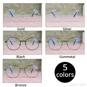 Počítač Okuliare Modré Svetlo Blokuje Oculos de Grau Feminino Armacao Okrúhle Okuliare Transparentné Predstavenie Rám pre Ženy Muži