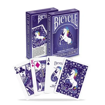 Požičovňa Jednorožec Štandardné Hracie Karty Paluby Poker Veľkosť USPCC Vlastné Limited Edition Magic Karty, Magické Triky, Rekvizity pre Kúzelník