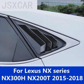 Pravda uhlíkových vlákien Zadné okno Žalúzia Úprava false tuyere výzdoba Exteriéru Pre Lexus NX série NX300H NX200T-2018