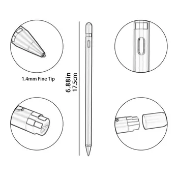 Pre Apple Ceruzka 2 1 iPad Pen Touch Pre iPad Pro 10.5 11 12.9 Pre Stylus Pen pre iPad Mini 4 5 Vzduchu 1 2 3