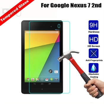 Pre ASUS Google Nexus 7 1. 2nd Gen 2 I II Dvoch 2012 2013 7inch Nexus7 Tablet Ochranný Film Tvrdeného Skla Screen Protector