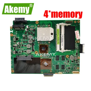 Pre Asus K52DY A52DE K52DE A52DR K52D X52D A52D Notebook doske Doske 512M 4*pamäť