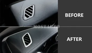 Pre Benz A-Class W176 Nehrdzavejúcej Tabuli Strane Air Vent Kryt Výbava roky 2013-2018 2 ks Auto Doplnky Interiéru Auta Dekor Auto Výbava