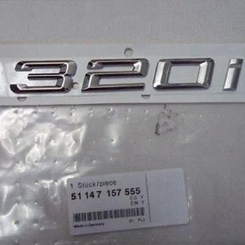 Pre BMW E21 E90 E46 E36 E30 F30 Sedan 320i Auto Zadné Odznak Znak Originálne OEM