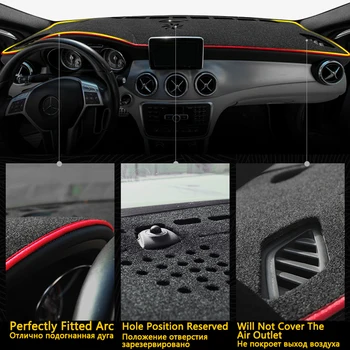 Pre Chevrolet Malibu 2013~2019 8. Gen MK8 9. Gen MK9 Anti-Slip Mat Panel Kryt Pad Slnečník Dashmat Auto Príslušenstvo Kapskom