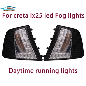 Pre creta ix25 svetlá pre Denné svietenie LED hmlové svetlá chuangmu