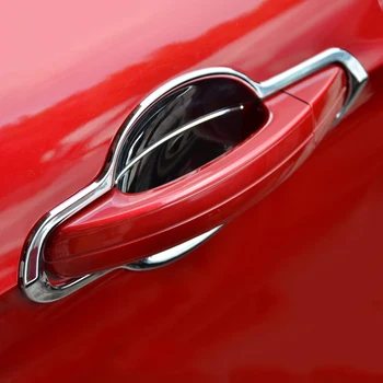 Pre Ford Escape Kuga 2013 2016 2017 ABS Chrome Dvere Auta chránič rukoväť Miska príslušenstvo Kryt Výbava Auta styling 8pcs