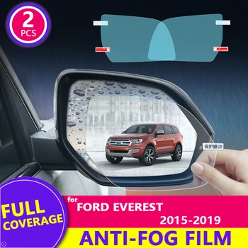 Pre Ford Everest 2016 2017 2018 2019 Spätné Zrkadlo Film HD Anti-Fog Rainproof Auto Zrkadlo Nálepky, Auto Príslušenstvo