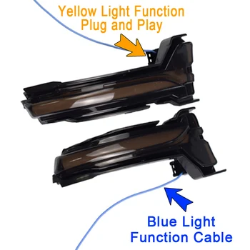 Pre Ford Focus Mk4 Ab Bj 2019-2020 Vynikajúci LED Dynamický Zase Signál Blinker Sekvenčné Bočné zrkadlá Kontrolka