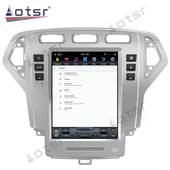 Pre Ford Mondeo MK4 2007+ Android Vertikálne Obrazovke Tesla PX6 Systém 4G + 64GB autorádia Hráč Auta GPS Navigácie DSP + Carplay