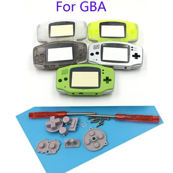 Pre Gameboy Advance Shell Kompletné Bývanie Prípade Shell pre Nintendo GBA Bývanie Prípade