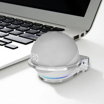 Pre HomePod Mini Smart Reproduktor Na Stenu Mount Stojan Akryl Transparentný Držiak Odolné Zvuk Box Podpora Držiaka Na Domáce Pod Mini