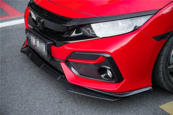 Pre Honda Civic Hatchback Telo kit spojler 2020-2021 Občianske 2DK ABS Zadné pery zadný spojler predného Nárazníka Difúzor Nárazníky Protector