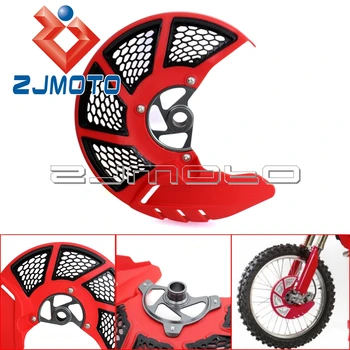Pre Honda Motocross Predný Brzdový Kotúč Rotora Chránič Brzdového kotúča Ochrany CRF250R CRF250X 2004-2017
