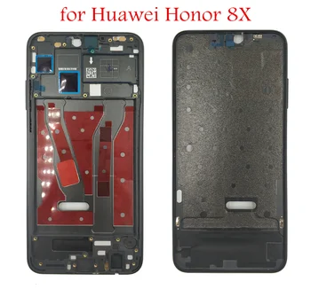 Pre Huawei Honor 8X Stredný Rám Doska Bývanie Rámu Modularitou Panelu LCD Podpora Kovový Predný Rám Opravy Náhradných Dielov