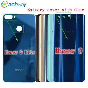 Pre Huawei Honor 9 Kryt Batérie Dvere Späť Huawei Honor 9 Lite Batérie Dvere Nahradenie Honor9 Lite Zadný Kryt Prípade S Lepidlom