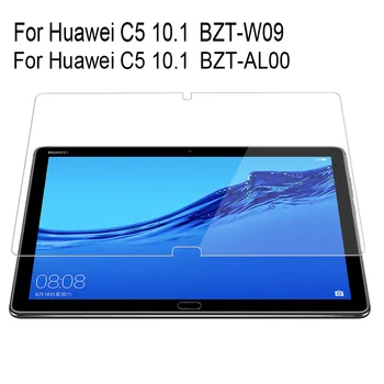 Pre Huawei ipad T5 10.1 palcový 2.5 D 9H 0.26 mm Tvrdené Sklo Ochranné Screen Protector Fólia Pre Huawei C5 10.1 BZT-W09 BZT-AL00