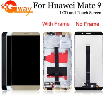 Pre HUAWEI Mate 9 LCD Displej Dotykový Displej Digitalizátorom. Pre Huawei Mate 9 LCD displej S Rámom Mate9 MHA-L09 MHA-L29 Obrazovke lcd testované