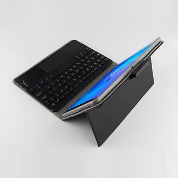 Pre Huawei MediaPad T3 10 Bluetooth Klávesnicu, Kožené puzdro Na Huawei Honor Hrať Pad 2 9.6 palcový AGS-L09 W09 Viacjazyčných