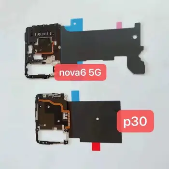 Pre Huawei P30 nova 6 5G doska držiak kamery železa kryt NFC grafit chladenie vložiť original