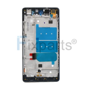 Pre Huawei P8 Lite LCD Displej Dotykový Displej Digitalizátorom. S montážou Rámu, Výmena PIVO-L04 ALE-L21 5.0