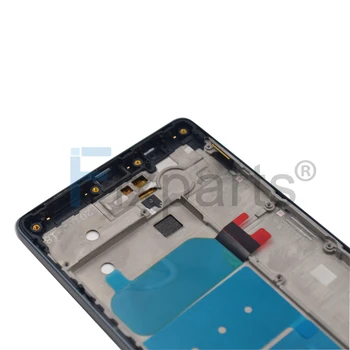Pre Huawei P8 Lite LCD Displej Dotykový Displej Digitalizátorom. S montážou Rámu, Výmena PIVO-L04 ALE-L21 5.0