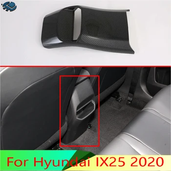 Pre Hyundai IX25 2020 Auto Príslušenstvo Uhlíkových Vlákien Štýl Á lakťová opierka Zadné Okno Air Vent Rám Orezania Kryt