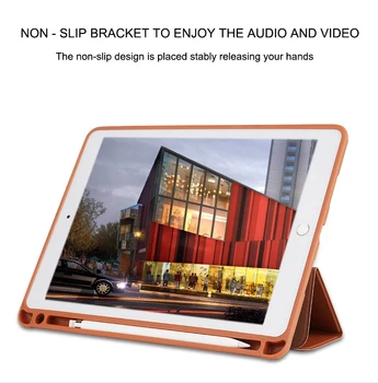 Pre iPad Pro 10.5 Prípade PU Kožené Slim Smart Cover S Auto Sleep/Wake Pre Apple iPad Pro 10. 5 palcový 2017 Uvoľnenie