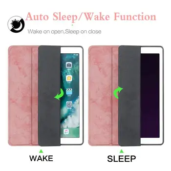 Pre iPad Pro 12.9 2017/Prípade Držiak Ceruzky,puzdro Smart Cover Trifold Stáť Auto Sleep/Wake Ochranné puzdro pre iPad Pro 12.9 2020
