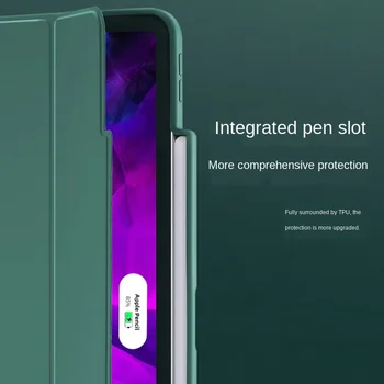 Pre iPad Pro 12.9 4. Generácie 2020 Prípade Násobne PU Kožené Smart Case Pre iPad Pro 11 2020 2019 2018 Kryt s Ceruzkou Držiteľ